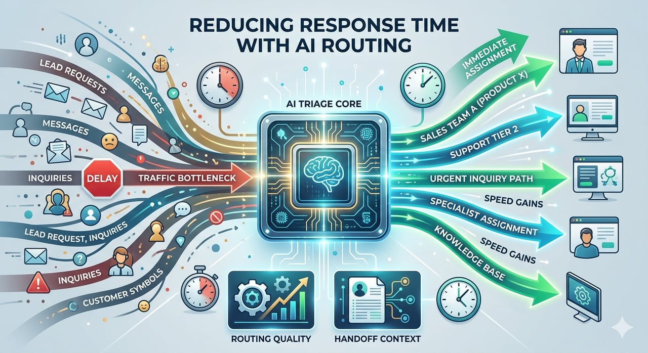 AI routing
